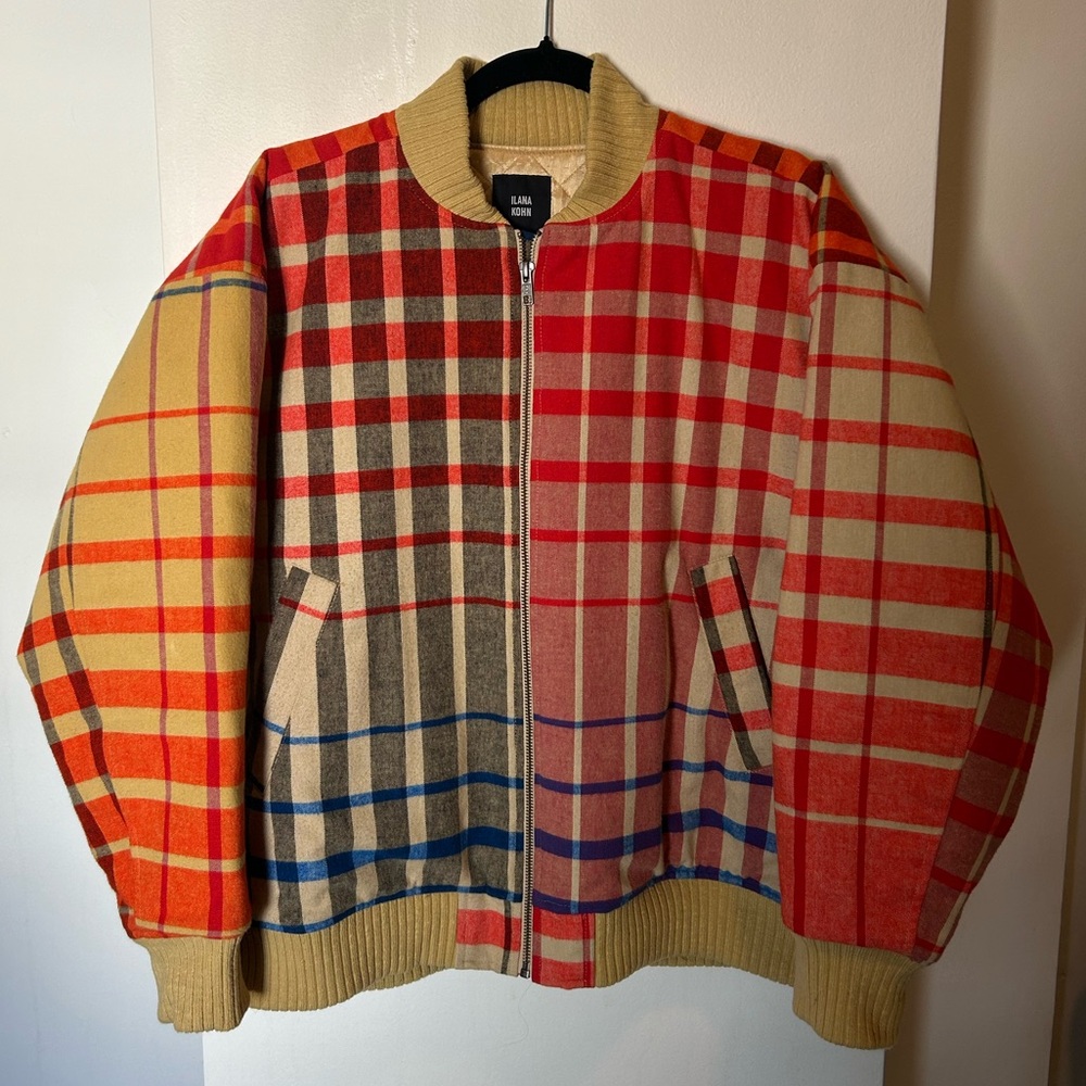Ilana Kohn Lu Bomber Jacket sz M - Picture 2 of 8